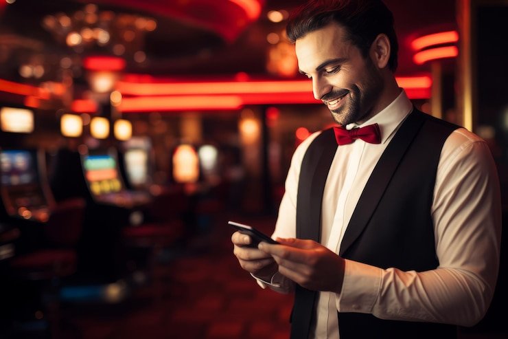 Red Tiger live blackjack table broadcast on m77casino togel platform